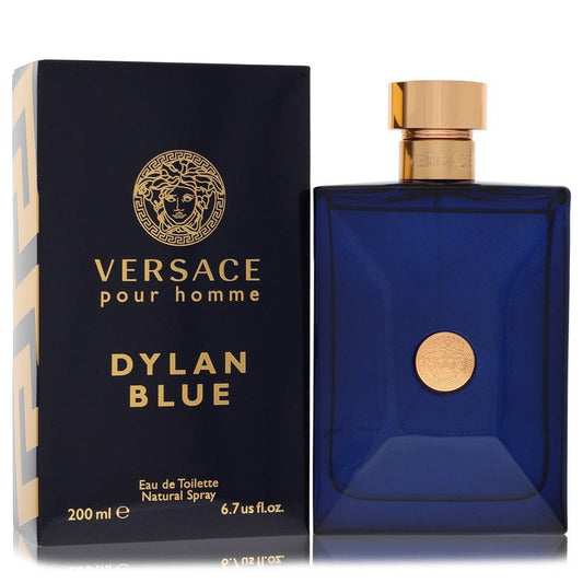 Versace Pour Homme Dylan Blue By Versace Eau De Toilette Spray 6.7 Oz For Men
