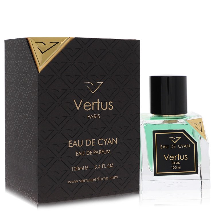Vertus Eau De Cyan By Vertus Eau De Parfum Spray (Unisex) 3.4 Oz For Men