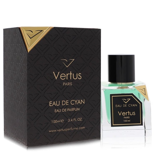 Vertus Eau De Cyan By Vertus Eau De Parfum Spray (Unisex) 3.4 Oz For Men