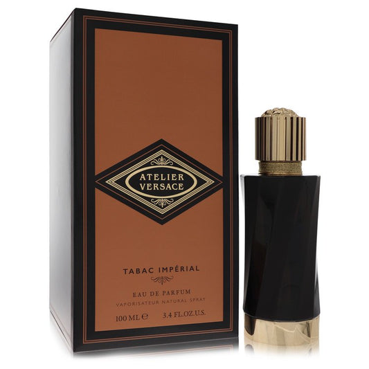 Versace Atelier Tabac Imperial By Versace Eau De Parfum Spray (Unisex) 3.4 Oz For Women