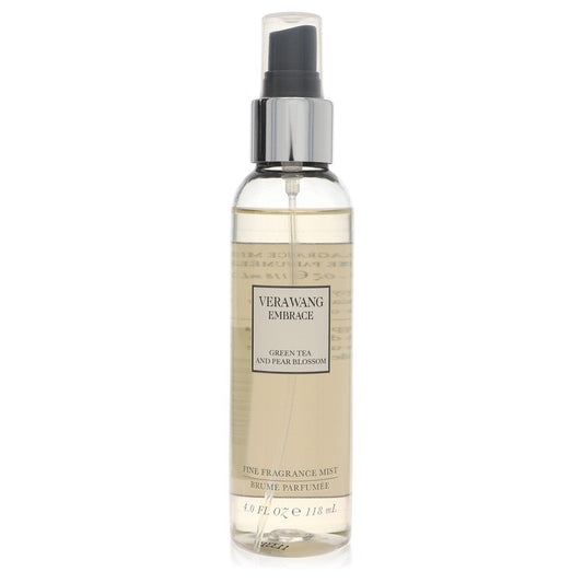 Vera Wang Embrace Green Tea And Pear Blossom By Vera Wang Fragrance Mist Spray 4 Oz For Women
