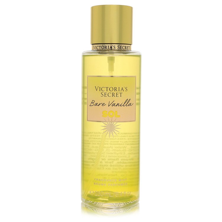 Victoria's Secret Bare Vanilla Sol By Victoria's Secret Fragrance Mist Spray 8.4 Oz For Women