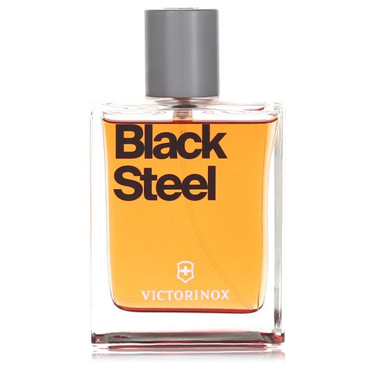 Victorinox Black Steel By Victorinox Eau De Toilette Spray (Unboxed) 3.4 Oz For Men