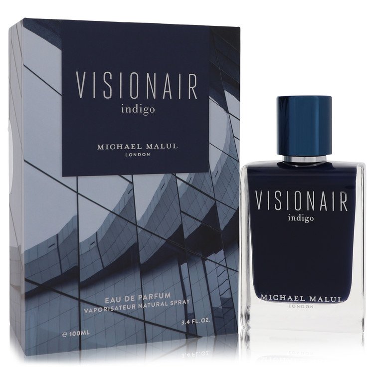 Visionair Indigo By Michael Malul Eau De Parfum Spray 3.4 Oz For Men