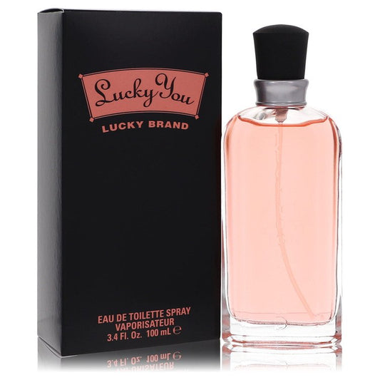 Lucky You By Liz Claiborne Eau De Toilette Spray 3.4 Oz For Women