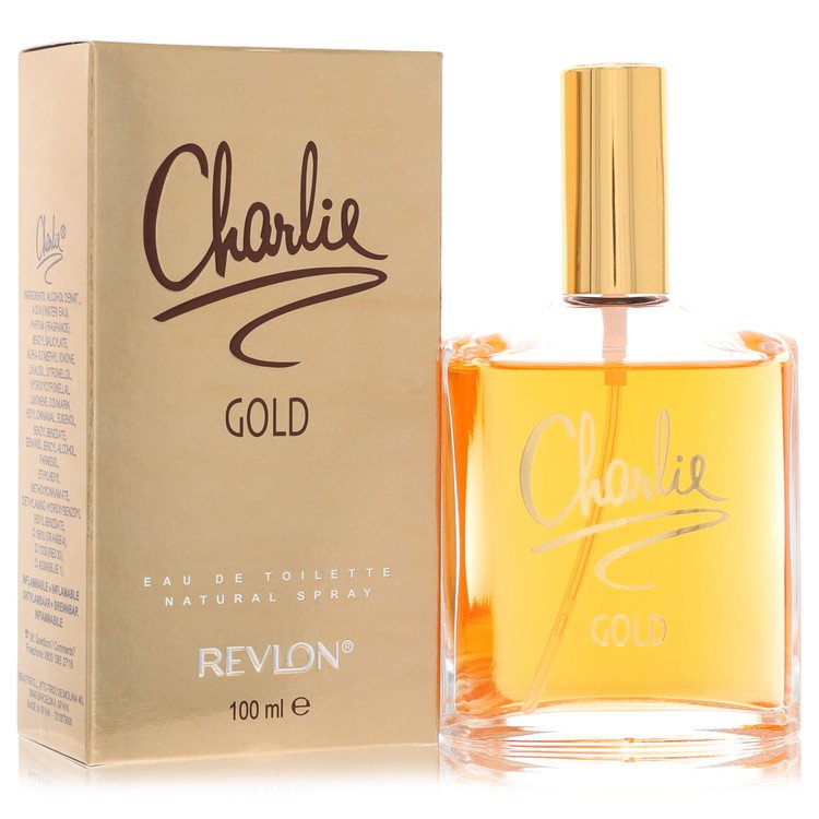 Charlie Gold By Revlon Eau De Toilette Spray 3.3 Oz For Women