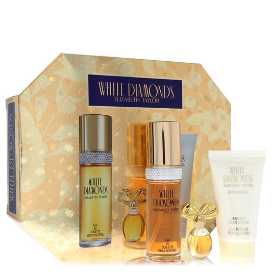 White Diamonds By Elizabeth Taylor Gift Set -- For Women