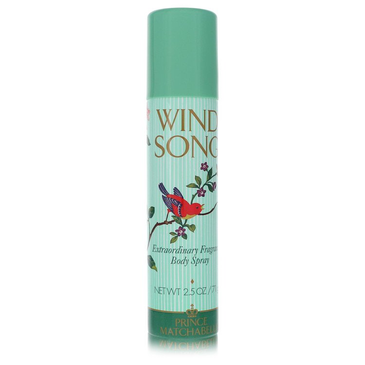 Wind Song By Prince Matchabelli Deodorant Spray 2.5 Oz For Women