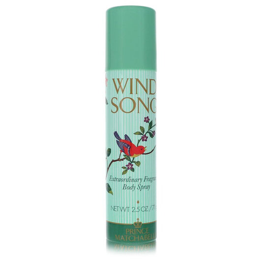 Wind Song By Prince Matchabelli Deodorant Spray 2.5 Oz For Women