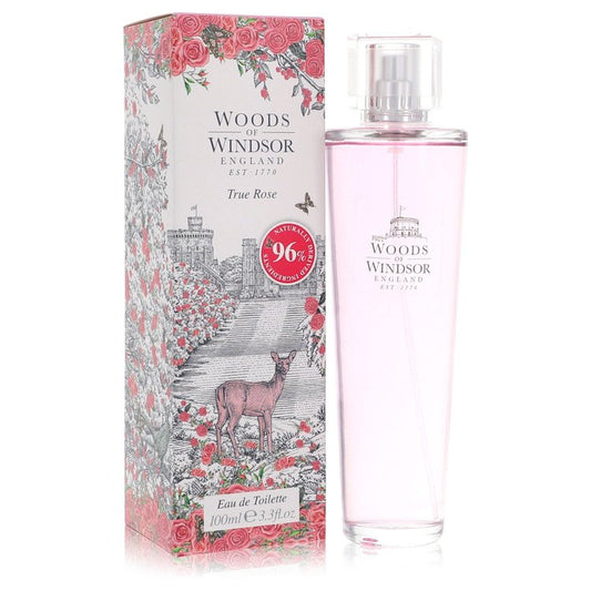 True Rose By Woods Of Windsor Eau De Toilette Spray 3.3 Oz For Women