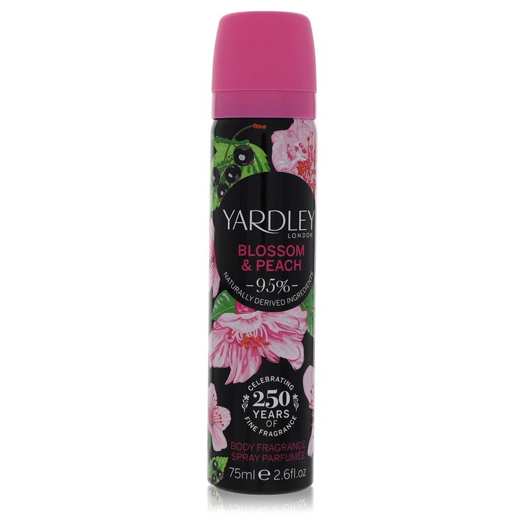 Yardley Blossom & Peach By Yardley London Body Fragrance Spray 2.6 Oz For Women