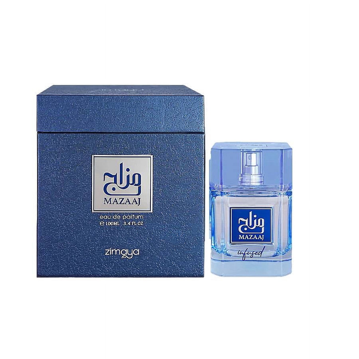 Zimaya Mazaaj Infused 3.4 Eau De Parfum Spray For Men