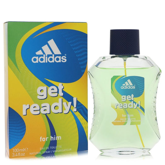 Adidas Get Ready By Adidas Eau De Toilette Spray 3.4 Oz For Men