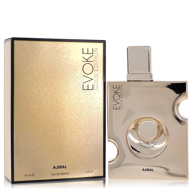 Ajmal Evoke Gold By Ajmal Eau De Parfum Spray 3 Oz For Men