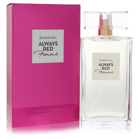 Always Red Femme By Elizabeth Arden Eau De Toilette Spray 3.3 Oz For Women