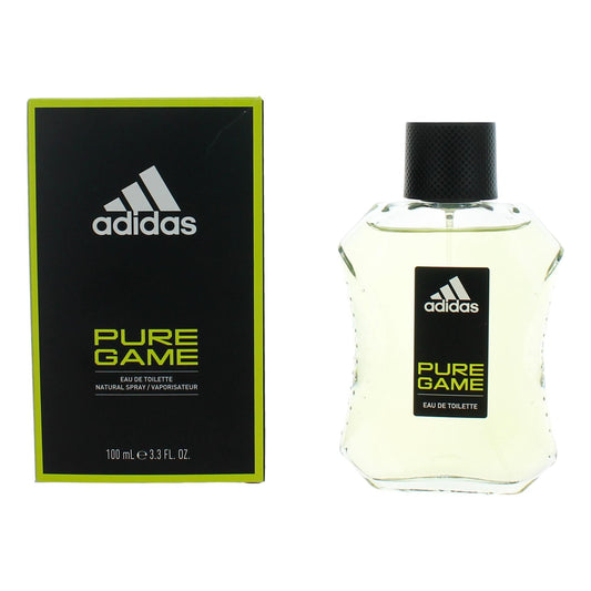 Adidas Pure Game, 3.4 Oz EDT Spray For Men