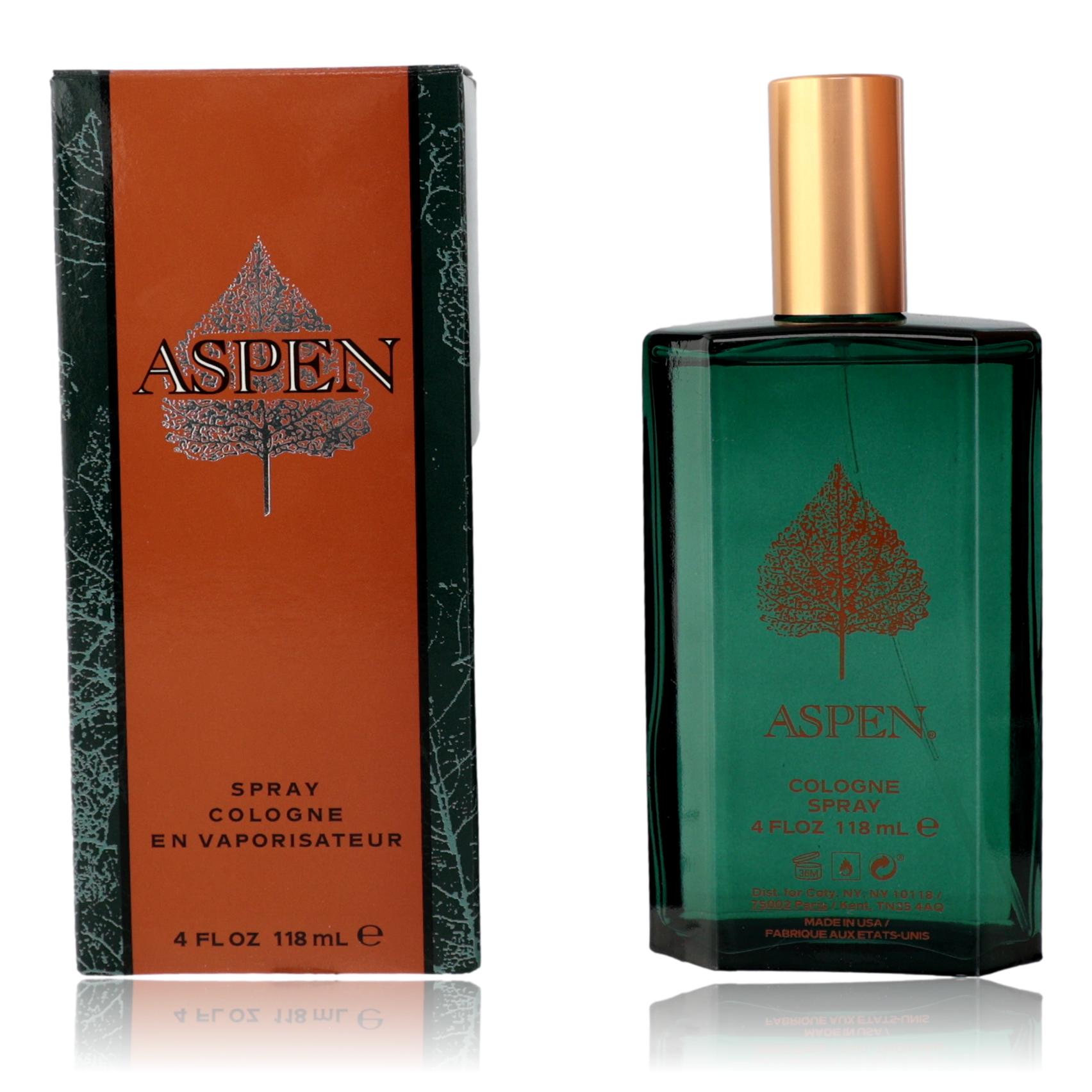 Aspen, 4 Oz Cologne Spray For Men