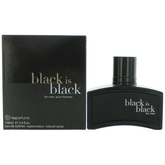 Black Is Black 3.4 Eau De Toilette Spray For Men