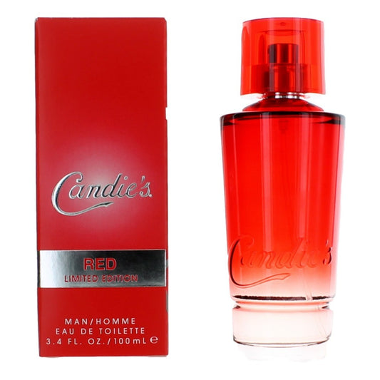 Candies Red By Candies Eau De Toilette Spray (Limited Edition) 3.4 Oz For Men