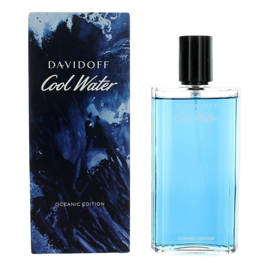 Cool Water Oceanic By Davidoff Eau De Toilette Spray 4.2 Oz For Men
