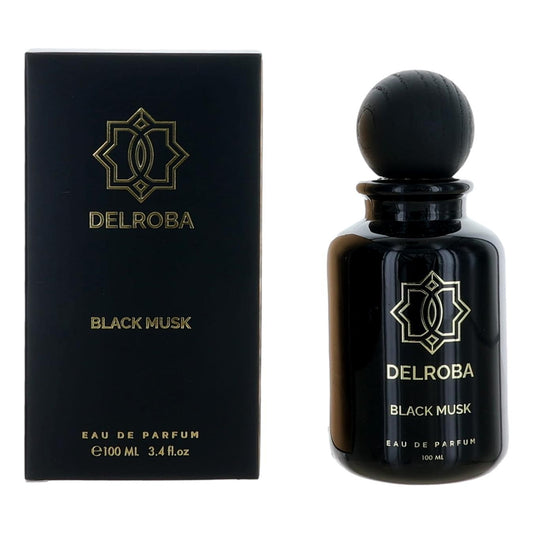 Delroba Black Musk By Delroba, 3.4 Oz EDP Spray For Men