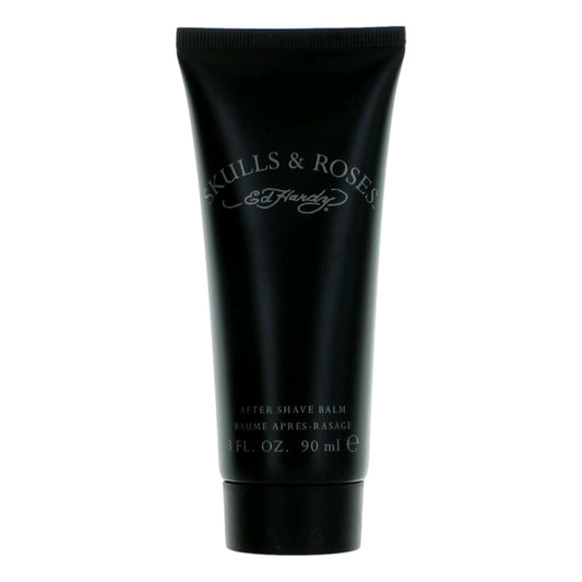 Ed Hardy Skulls & Roses, 3 Oz After Shave Balm Fo Men