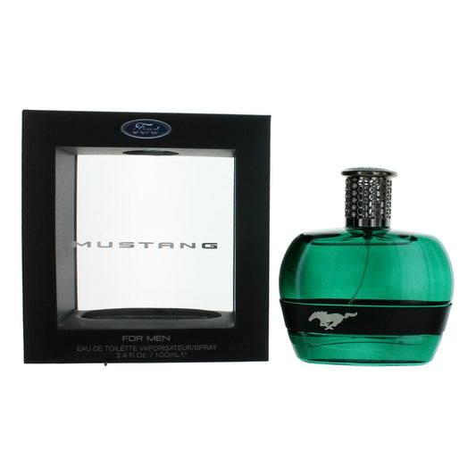 Mustang Green, 3.4 Oz EDT Spray For Men