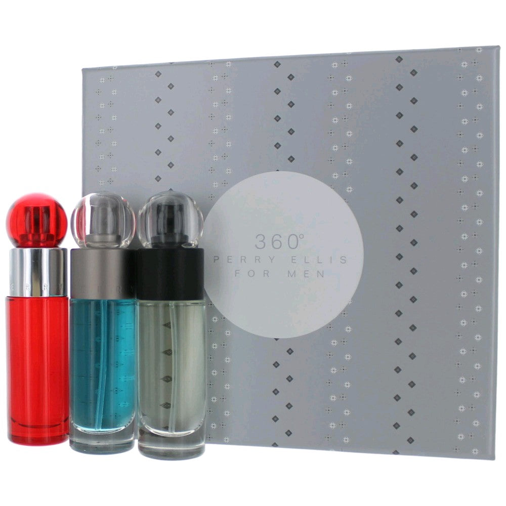 Perry Ellis 360, 3 Piece Variety Set Men With Reserve