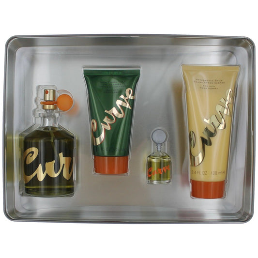Curve, 4 Piece Gift Set For Men