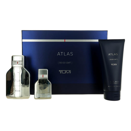 Atlas 00:00 Gmt, 3 Piece Gift Set For Men
