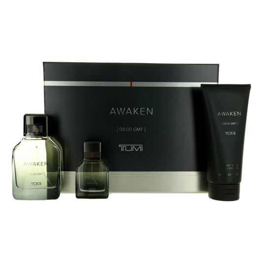 Awaken 08:00 Gmt, 3 Piece Gift Set For Men