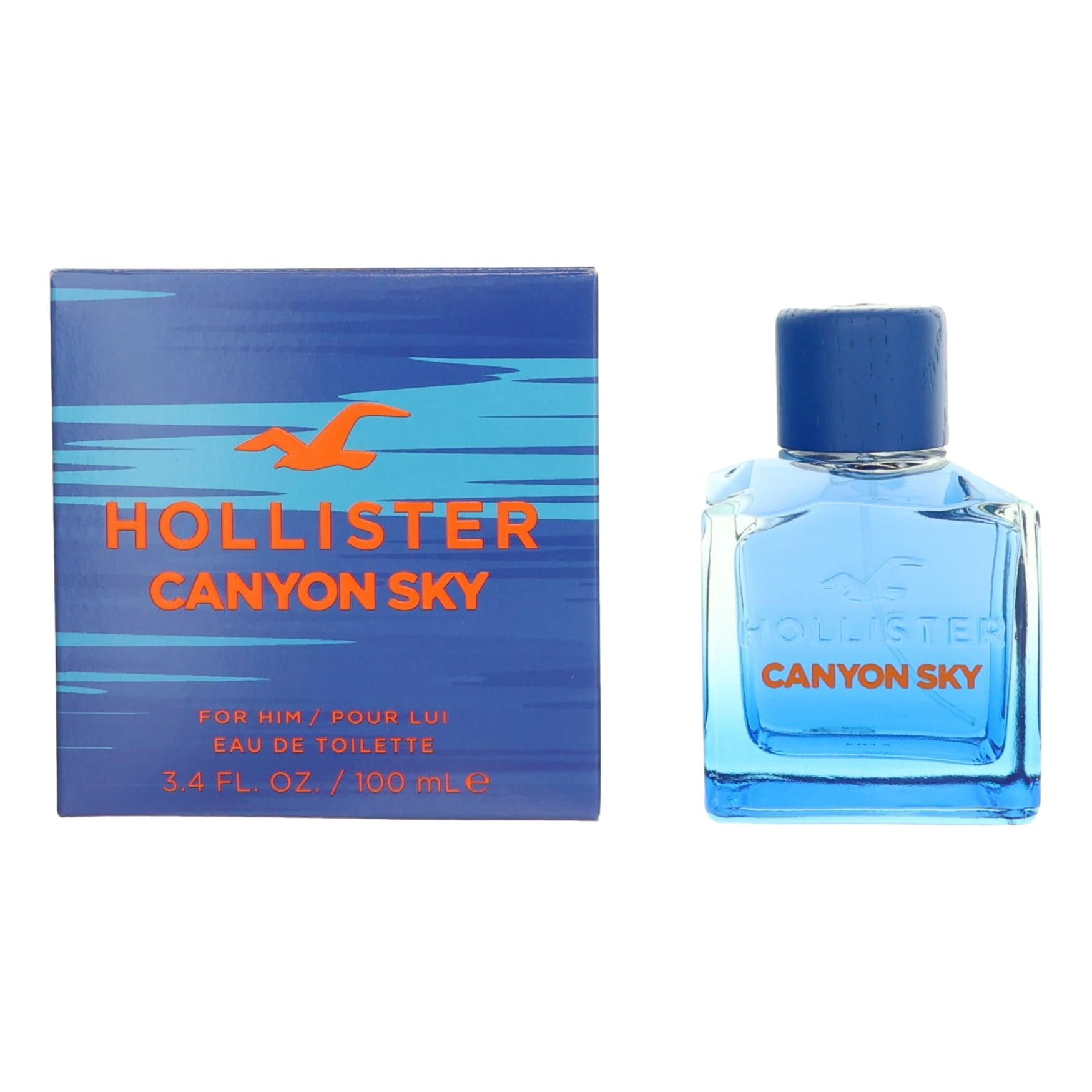 Hollister Canyon Sky By Hollister Eau De Toilette Spray 3.4 Oz For Men
