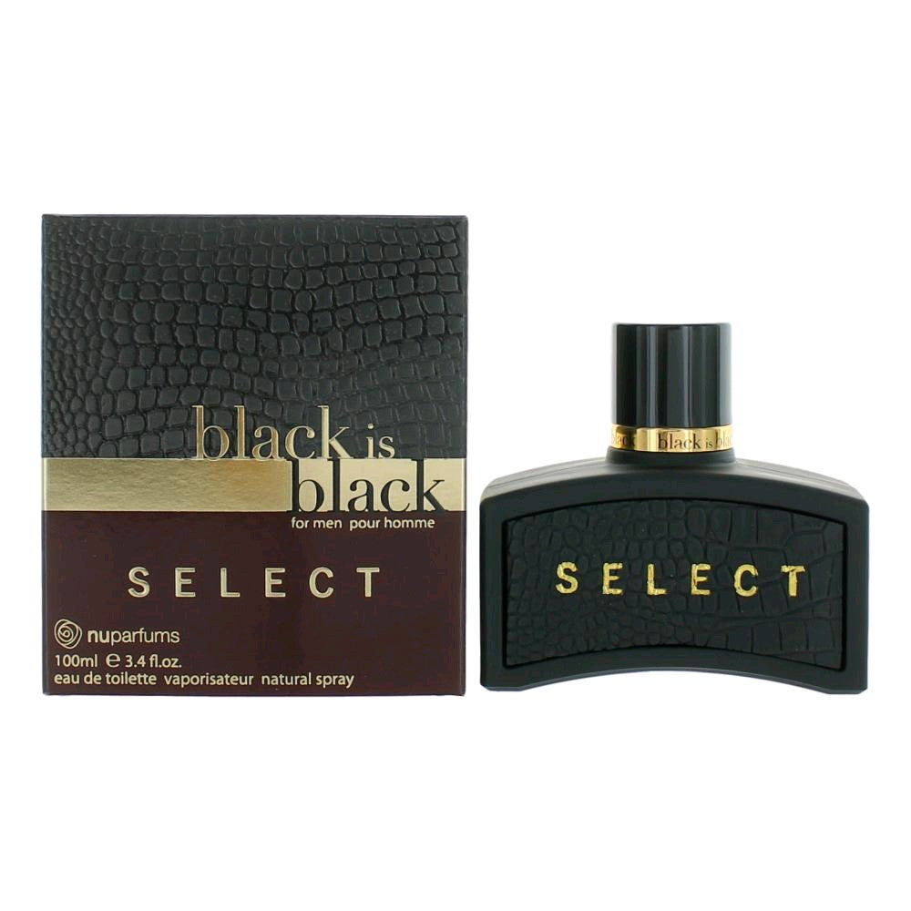Black Is Black Vintage Rock 3.3 Fl.Oz. EDT Spray For Men