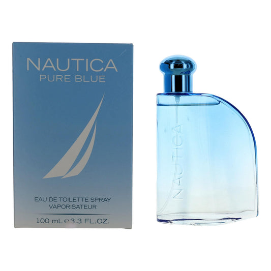 Nautica Pure Blue By Nautica Eau De Toilette Spray 3.3 Oz For Men