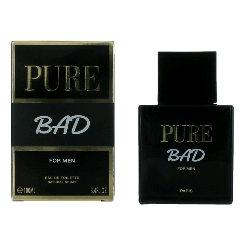Pure Bad, 3.4 Oz EDT Spray For Men