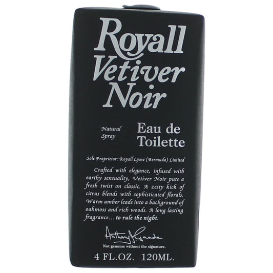 Royall Vetiver Noir By Royall Fragrance, 4 Oz EDT Spray For Men