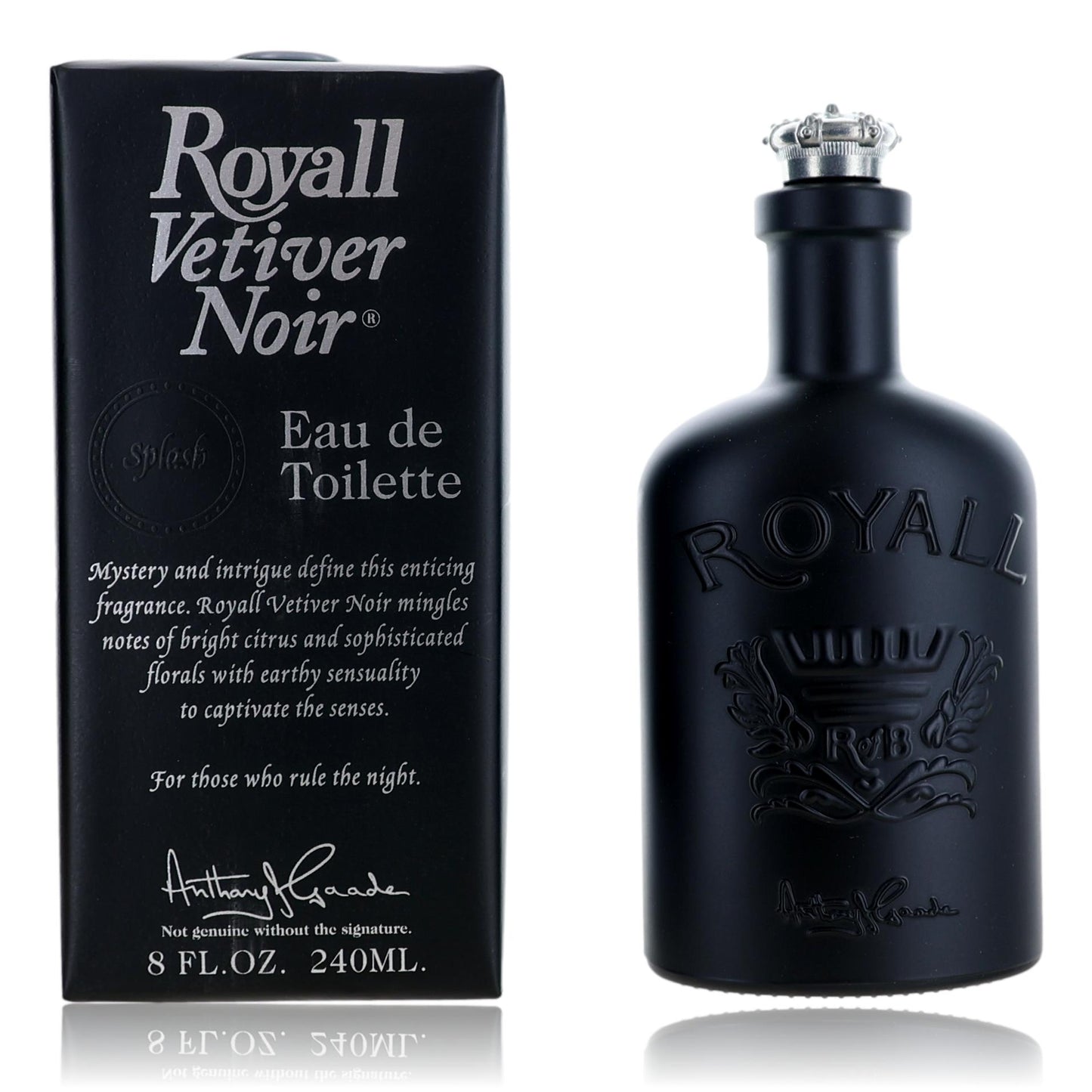 Royall Vetiver Noir By Royall Fragrances Eau De Toilette 8 Oz For Men