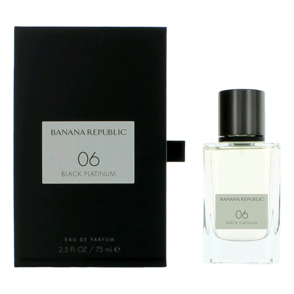 Banana Republic 06 Black Platinum By Banana Republic Eau De Parfum Spray (Unisex) 2.5 Oz For Women
