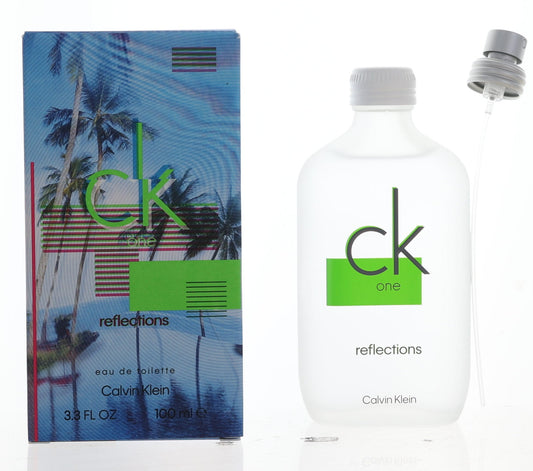 Ck One Reflections By Calvin Klein Eau De Toilette Spray (Unisex) 3.4 Oz For Men