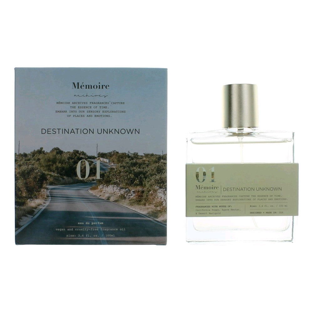 Destination Unknown, 3.4 Oz EDP Spray For Unisex