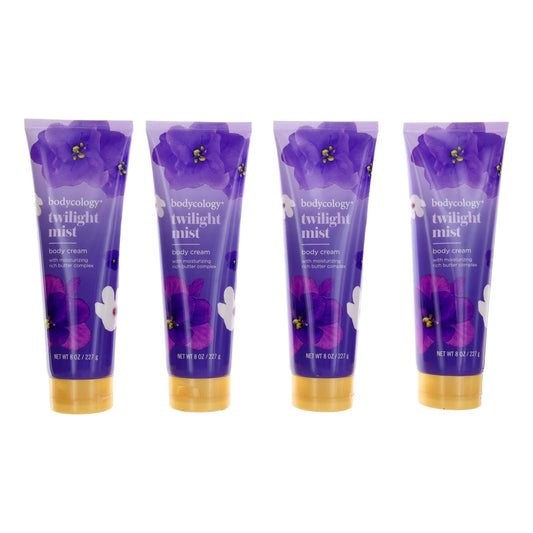 Twilight Mist, 4 Pack 8 Oz Moisturizing Body Cream Women