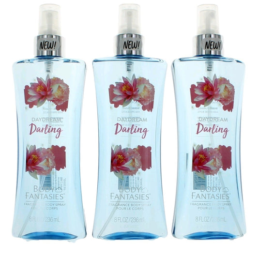 Daydream Darling By Body Fantasies, 3 Pack 8Oz Fragrance Body Spray Women