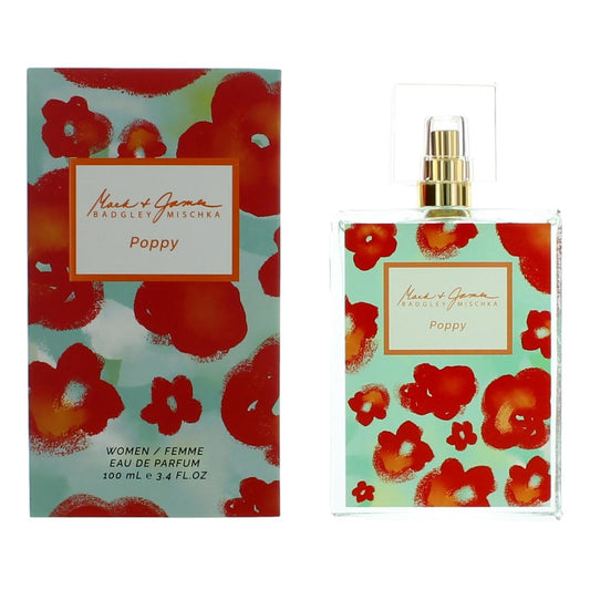 Badgley Mischka Poppy By Badgley Mischka Eau De Parfum Spray 3.4 Oz For Women