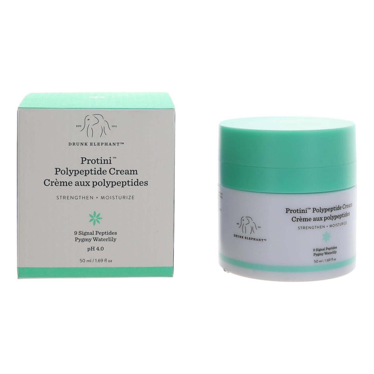 Drunk Elephant Protini Powerpeptide Cream, 1.69Oz Face Cream