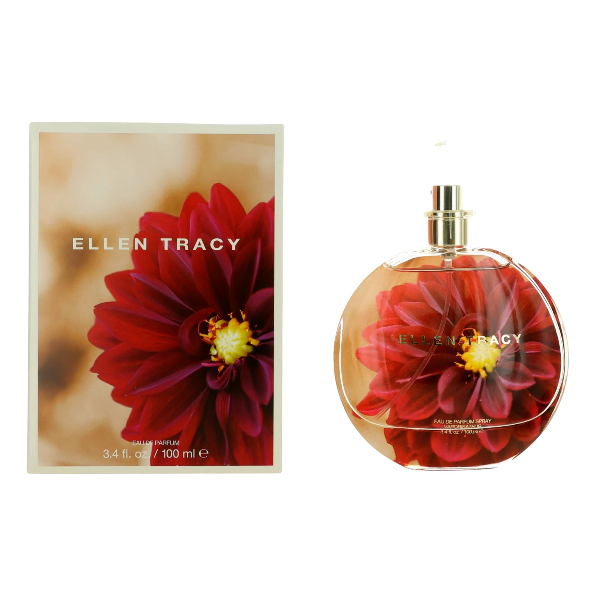 Ellen Tracy Dream Florals Red, 3.4 Oz EDP Spray Women