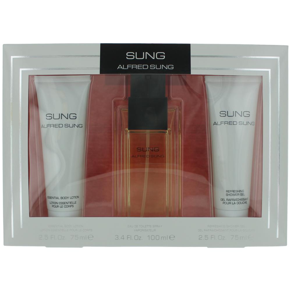 Alfred Sung, 3 Piece Gift Set For Women