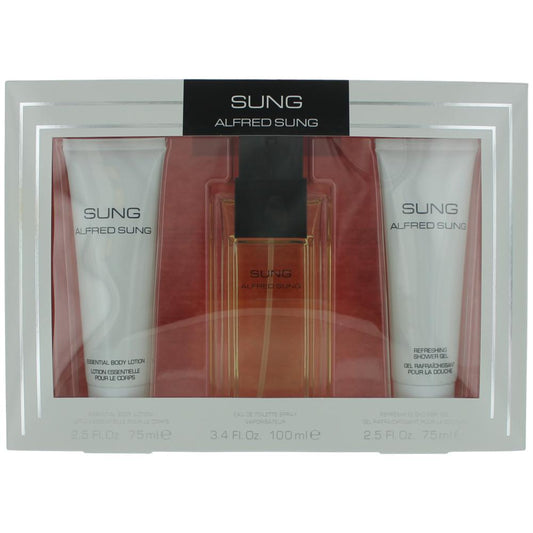 Alfred Sung, 3 Piece Gift Set For Women
