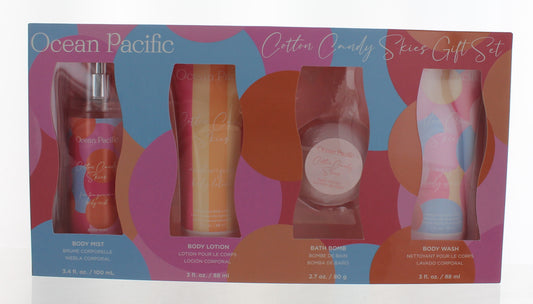 Op Cotton Candy Skies, 4 Piece Gift Set For Women