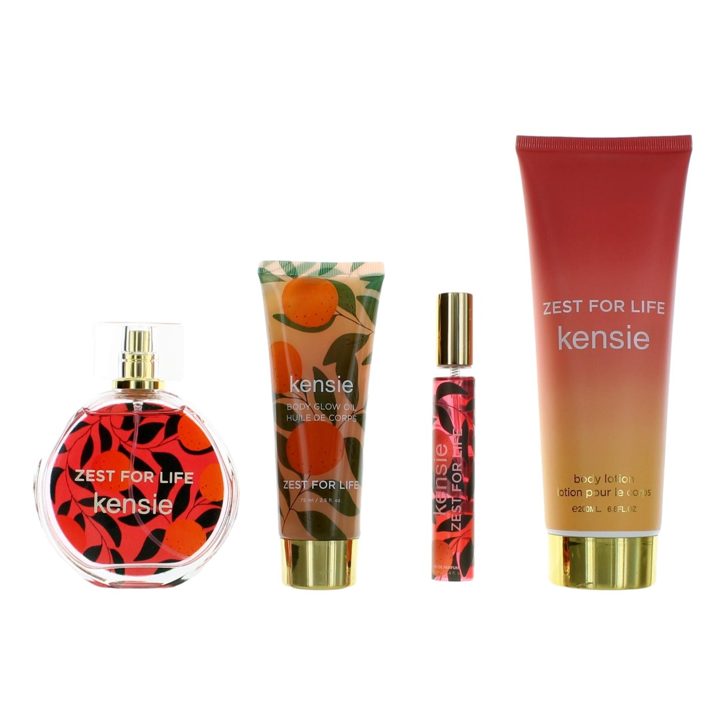Kensie Zest For Life, 4 Piece Gift Set For Women