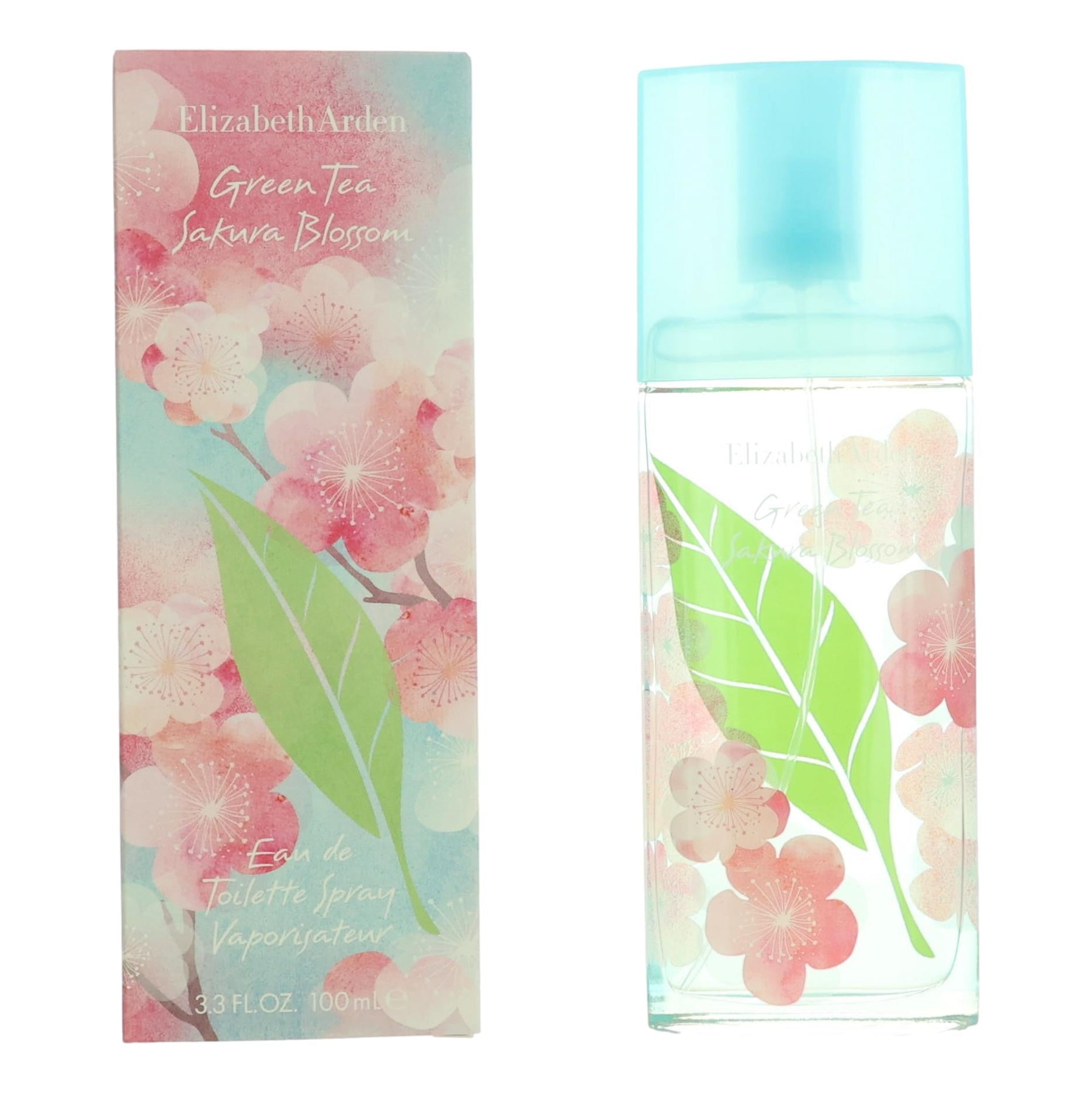 Green Tea Sakura Blossom By Elizabeth Arden Eau De Toilette Spray 3.3 Oz For Women